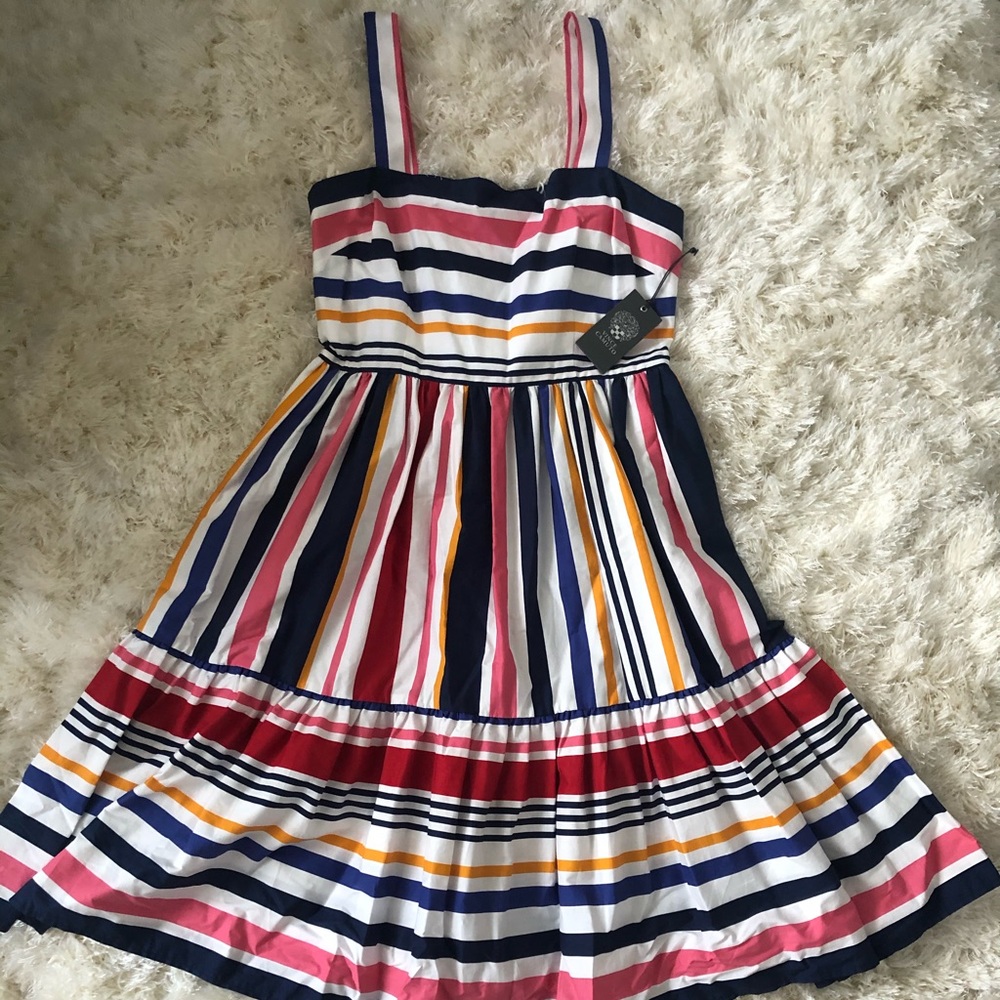 NWT Vince Camuto Colorful Dress.